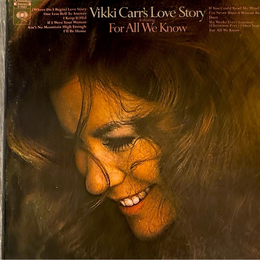 This vinyl record of VICKEY CAR’s love story.